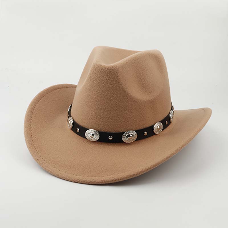 Detachable Belt Buckle Cowboy Cowgirl Hat