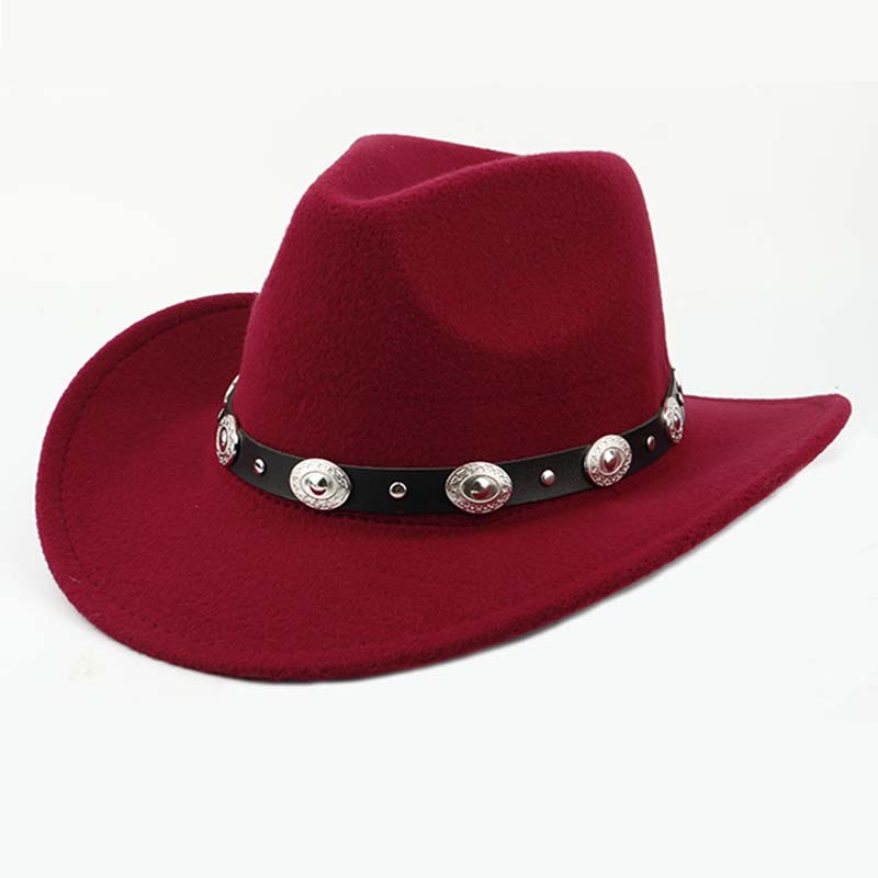 Detachable Belt Buckle Cowboy Cowgirl Hat
