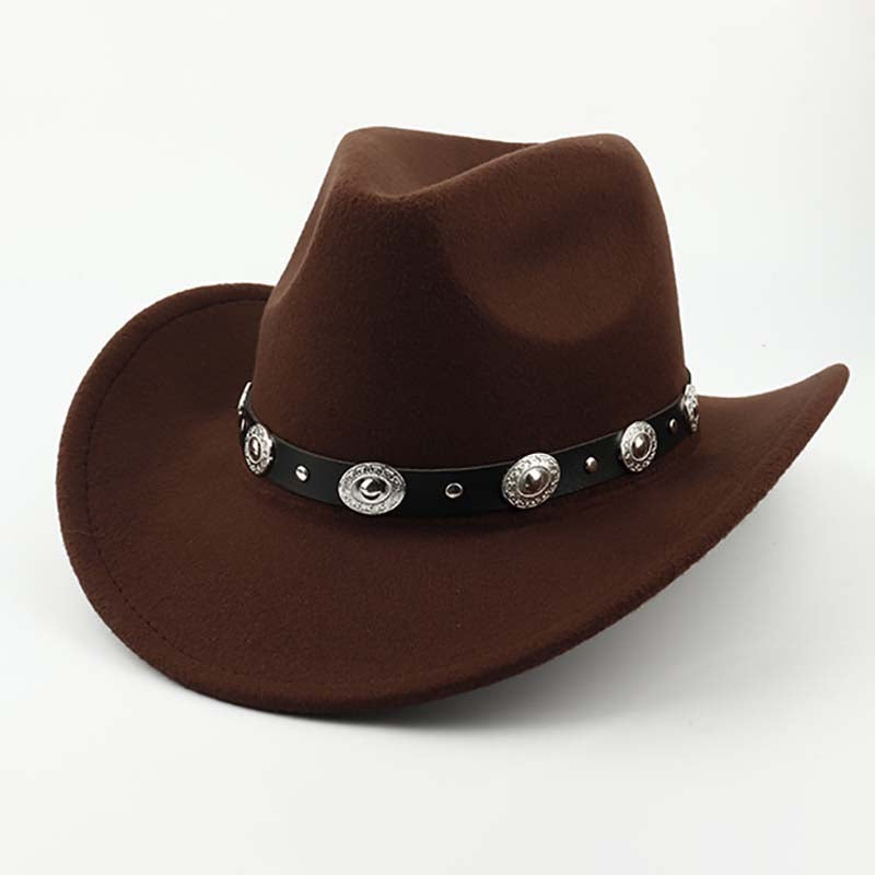 Detachable Belt Buckle Cowboy Cowgirl Hat