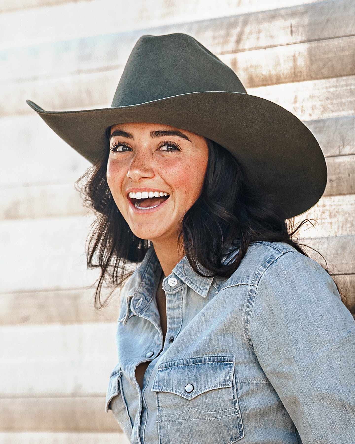 Classic Gray Wool Cowboy Hat