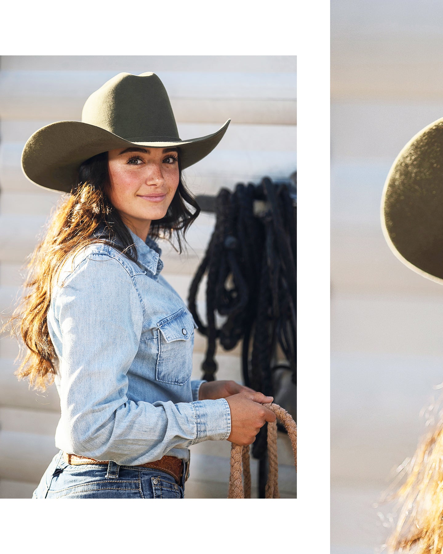 Classic Gray Wool Cowboy Hat