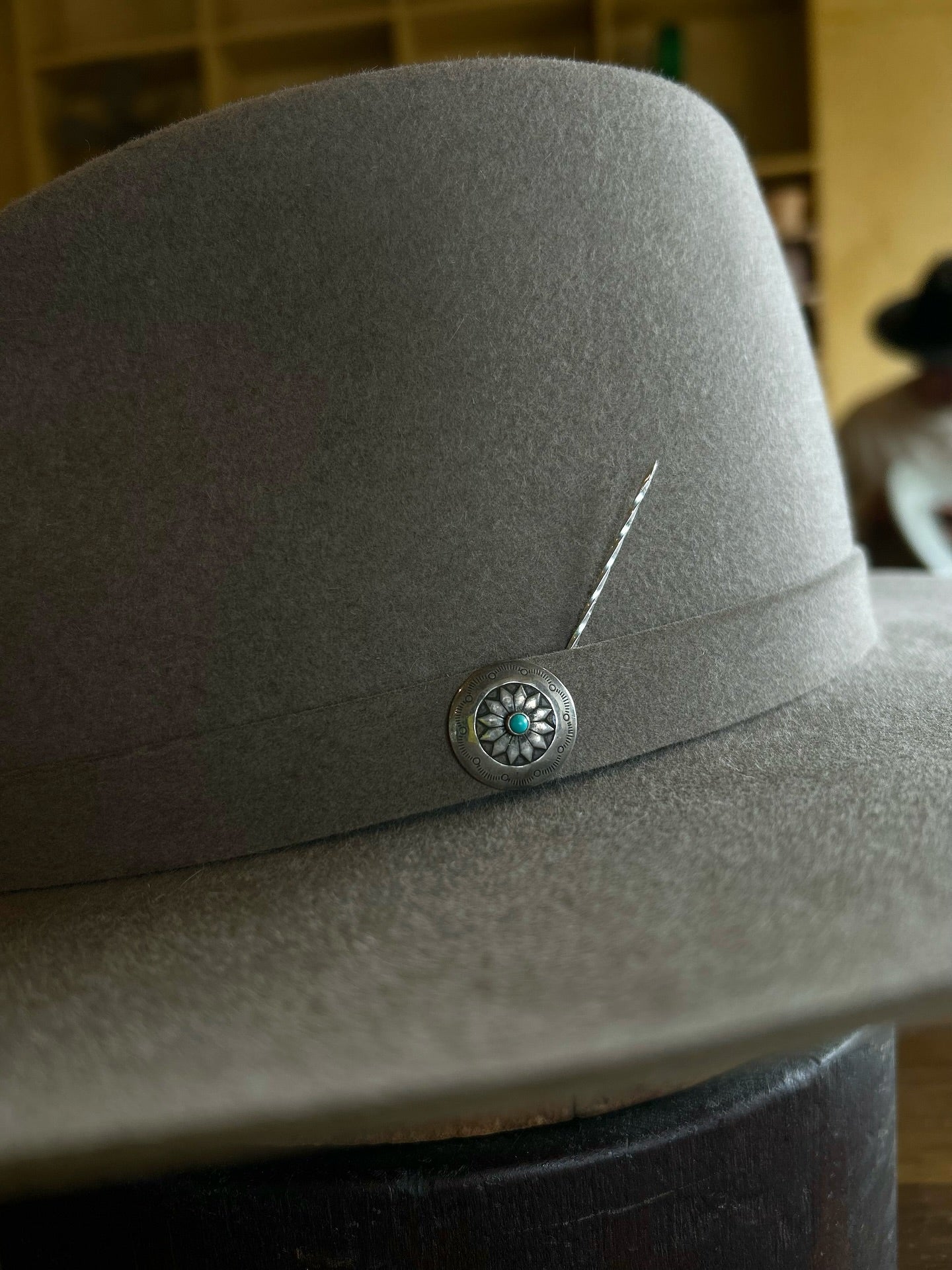 Handcrafted Wool Felt Cowboy Hat