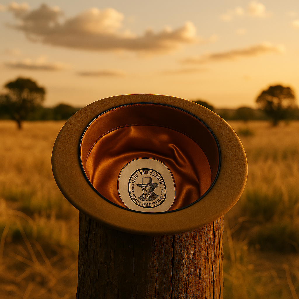 Handcrafted Brown Wool Fedora Artisan Style