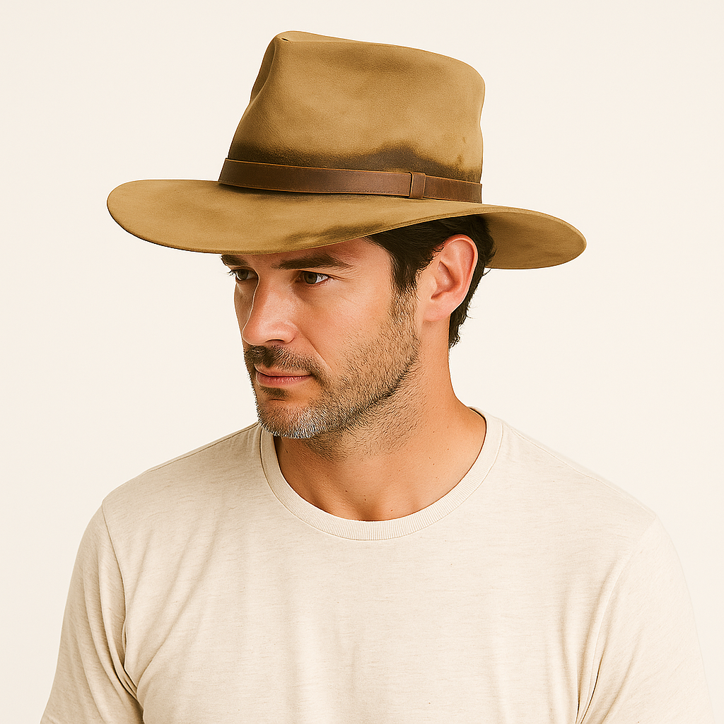 Vintage - Inspired Distressed Wool