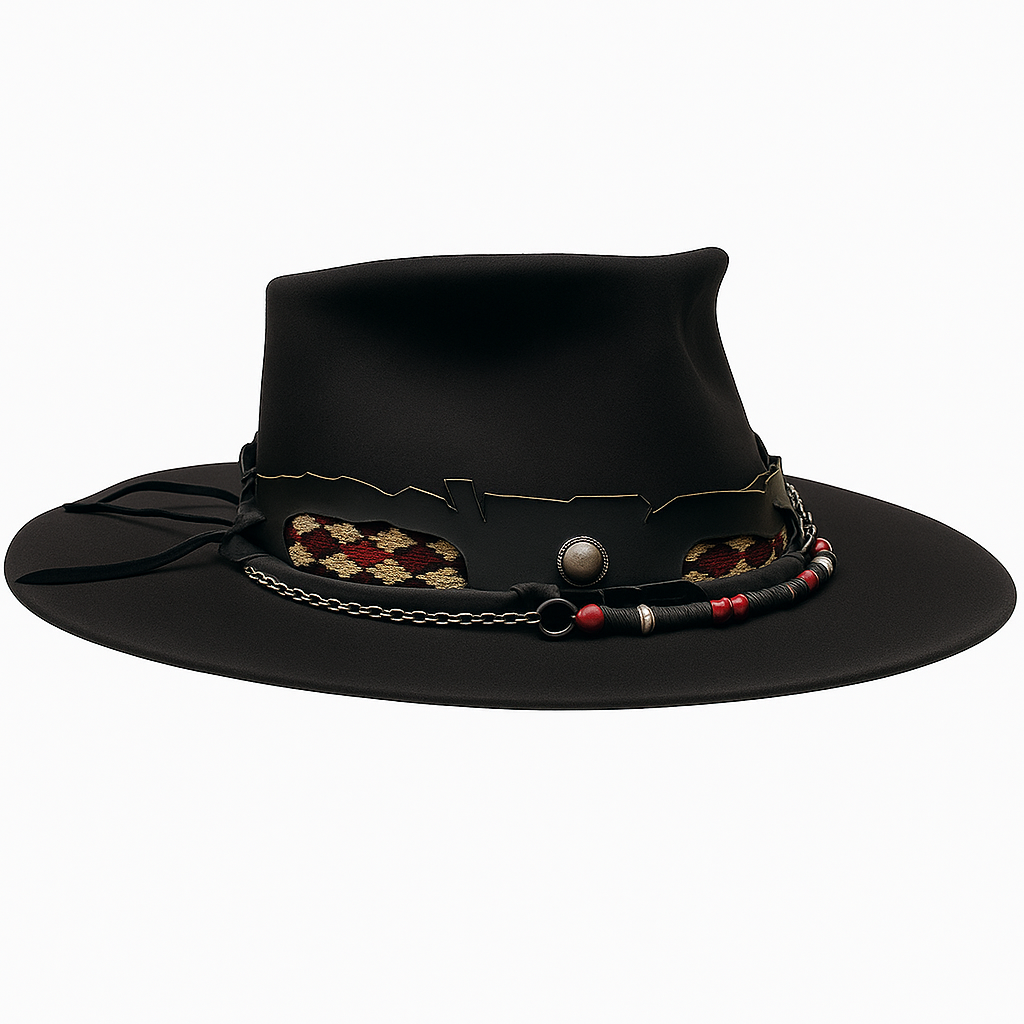Handcrafted Black Hat