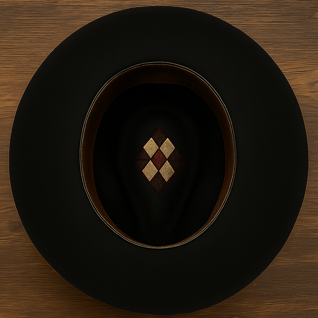 Handcrafted Black Hat