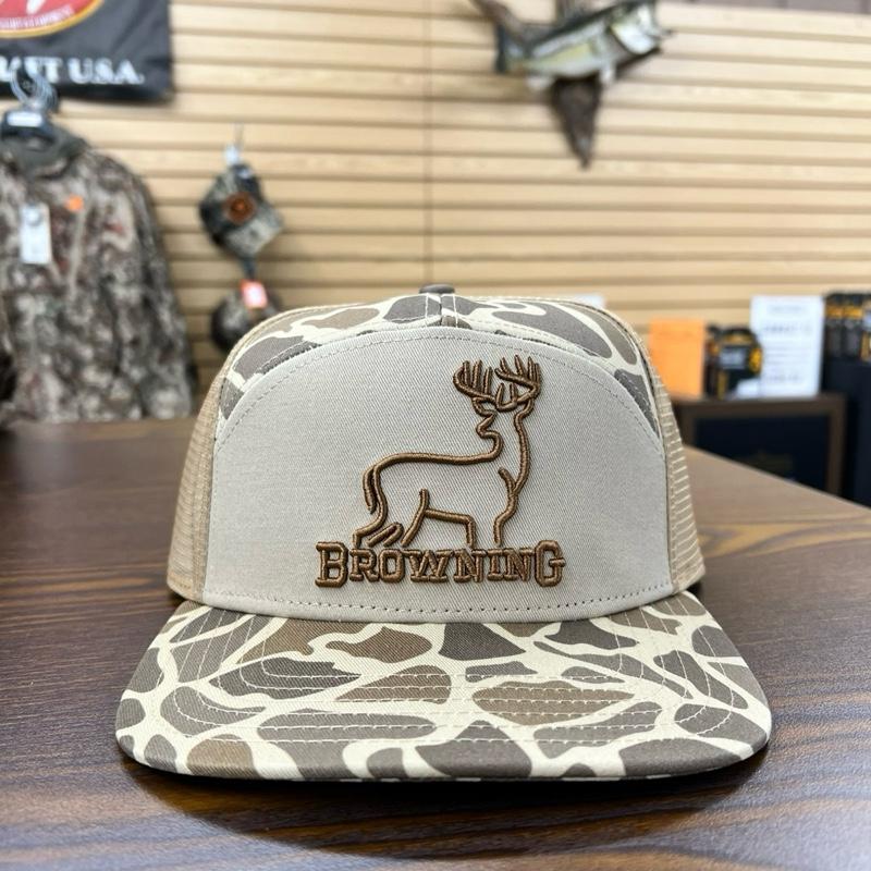 Browning Camo Trucker Hat