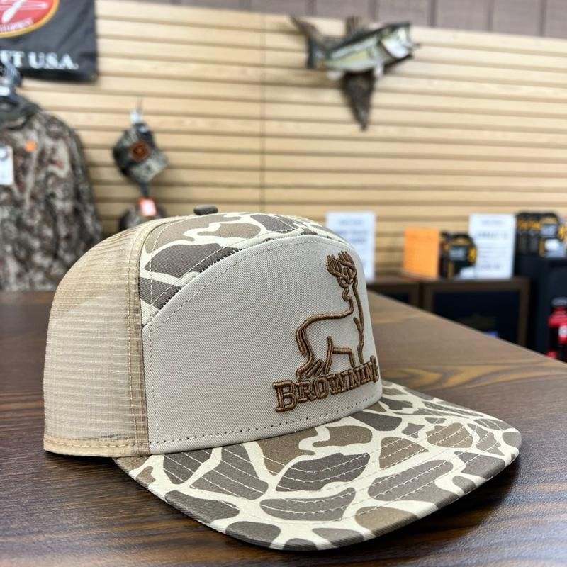 Browning Camo Trucker Hat