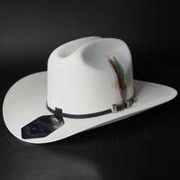 White Straw Cowboy Hat