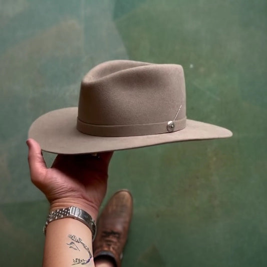 Handcrafted Wool Felt Cowboy Hat