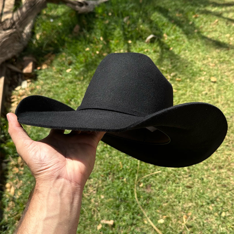 Feather Sticker Western Cowboy Hat