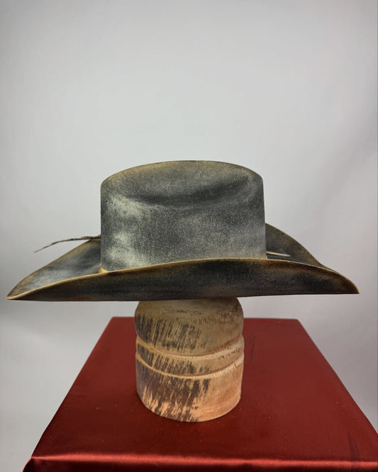 Distressed Gray Cowboy Hat