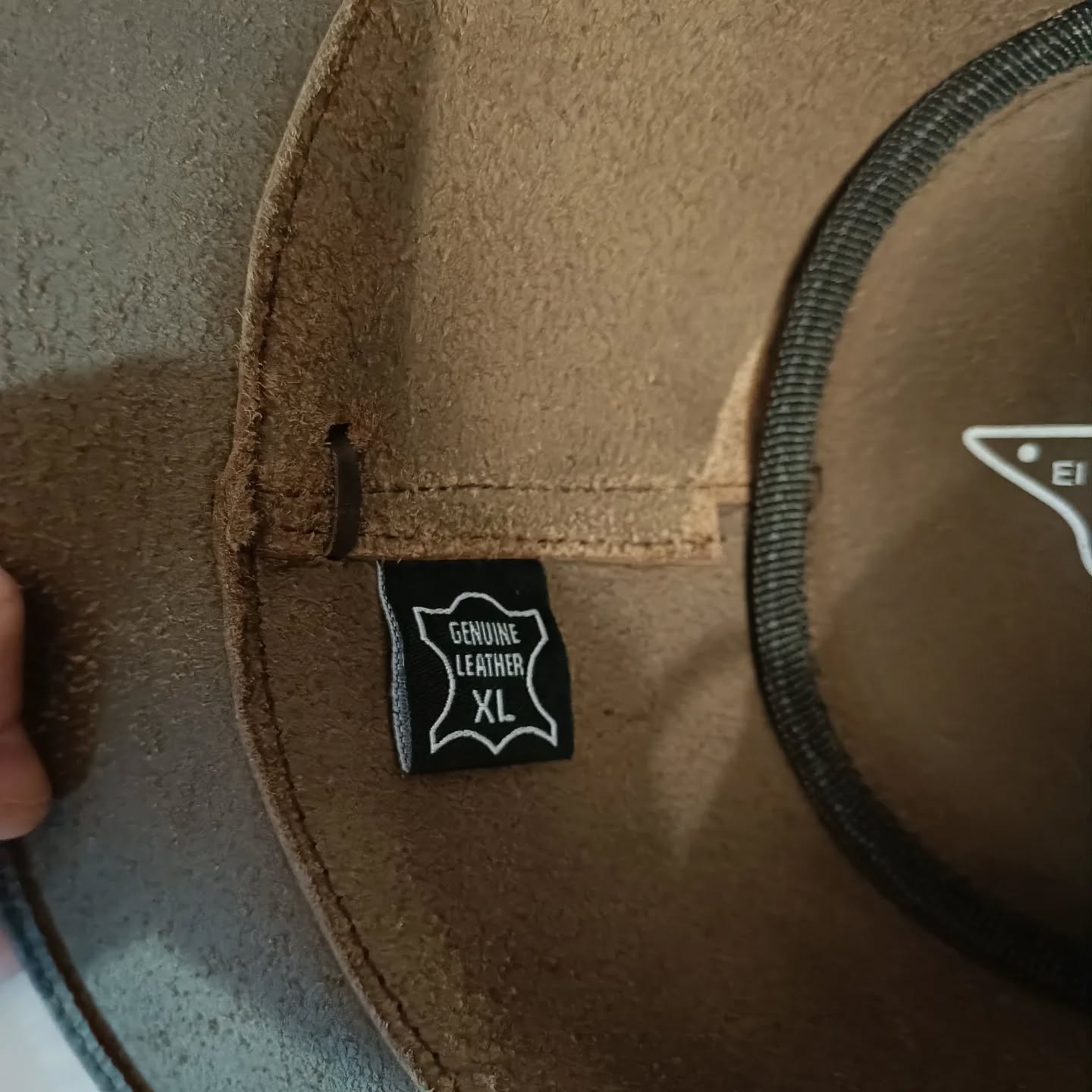 Handmade Brown Leather Cowboy Hat