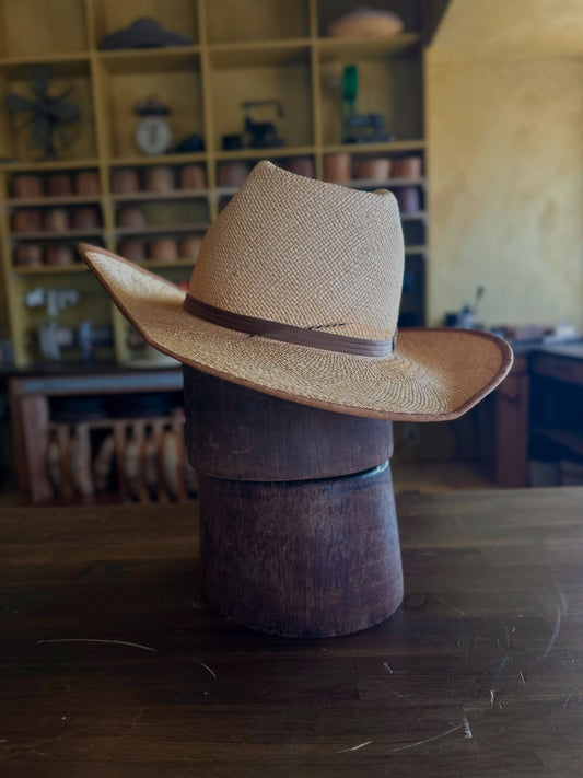 Handwoven Straw Cowboy Hat