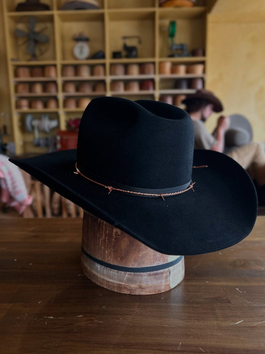 Handcrafted Black Cowboy Hat