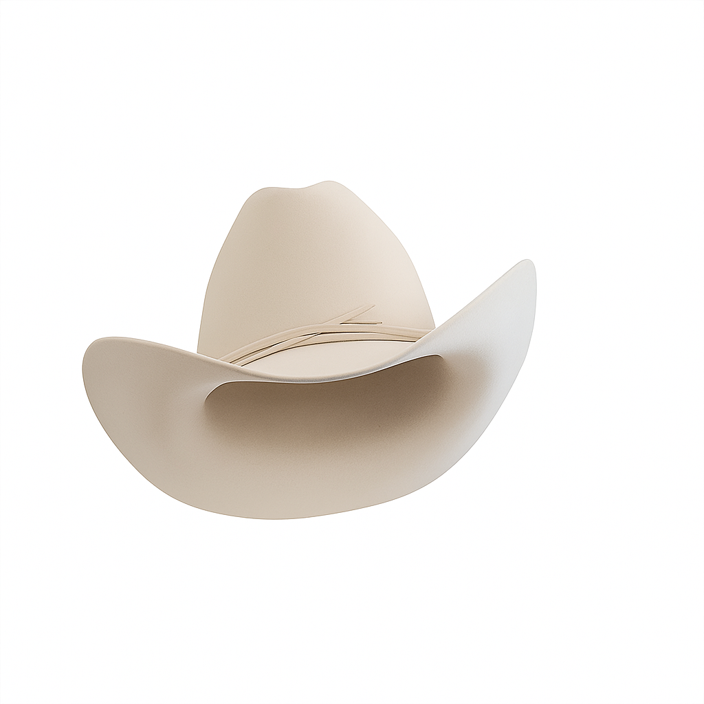 Ivory Wool Cowboy Hat
