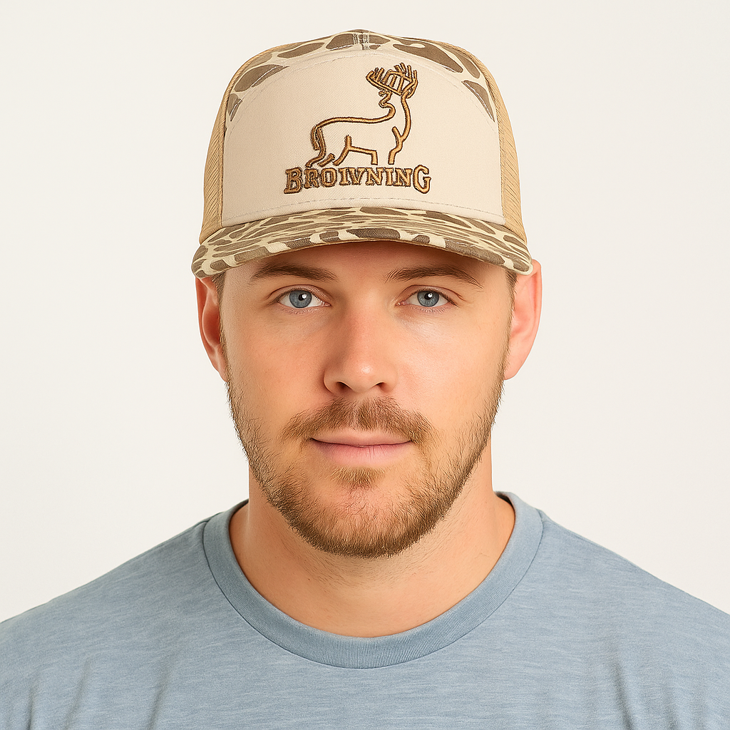 Browning Camo Trucker Hat