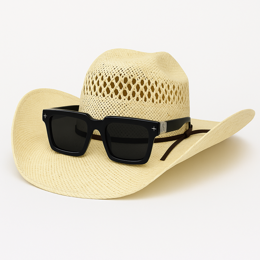 Breathable Straw Cowboy Hat